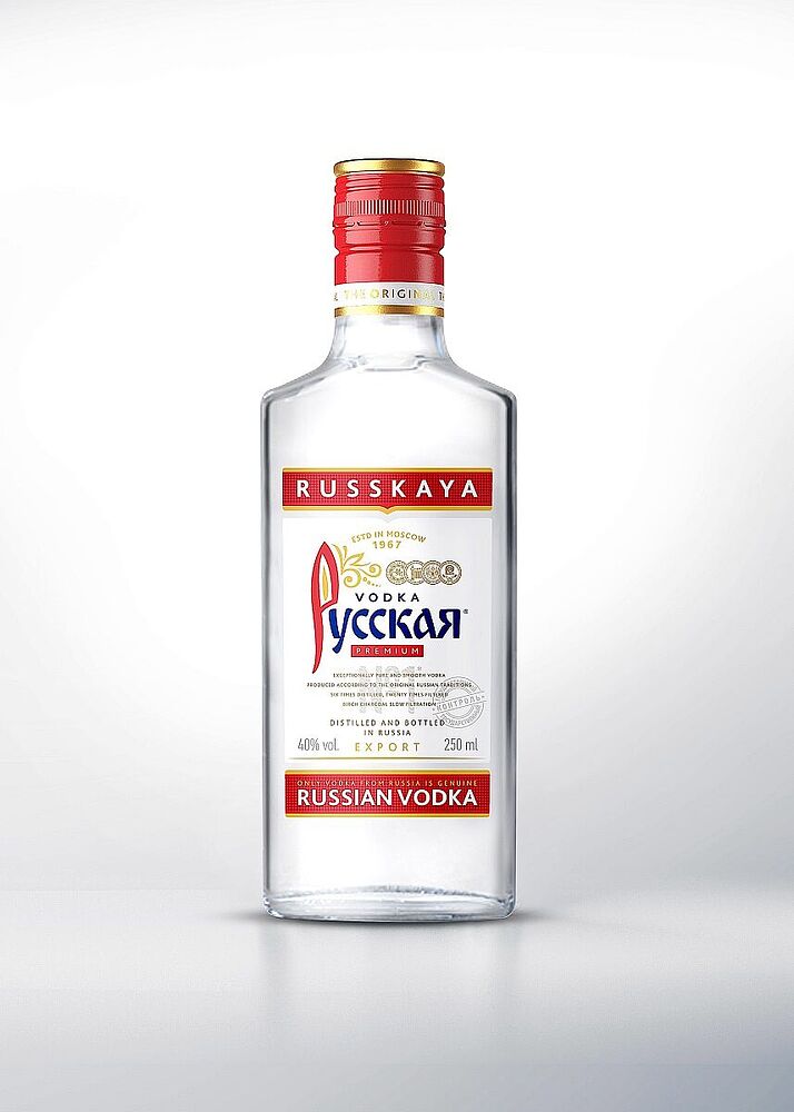 Vodka "Russkaya" 0.25l  