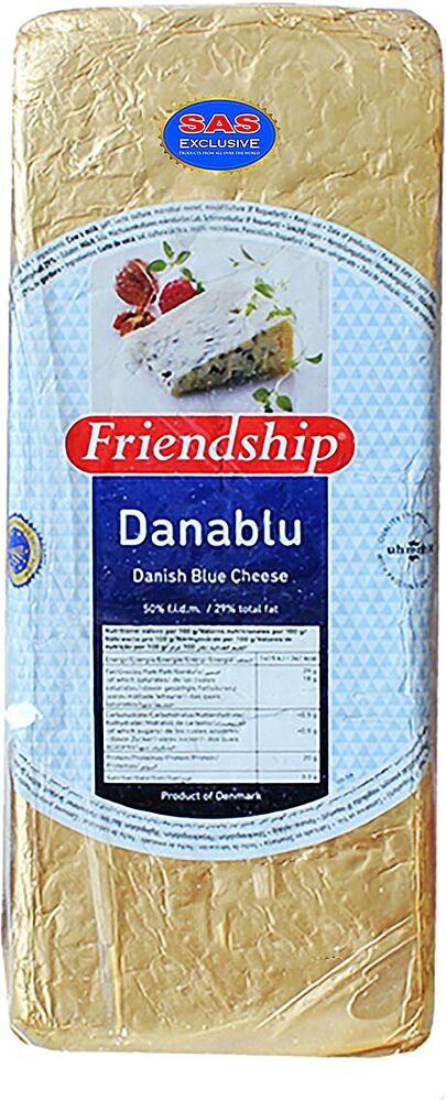 Сыр с плесенью "Friendship Danablu"