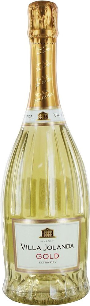 Sparkling wine "Villa Jolanda Gold" 0.75l

