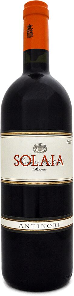 Red wine "Solaia Tuscany" 0.75l     
