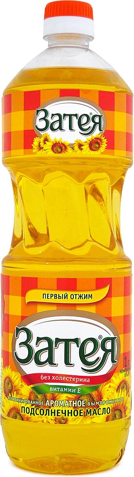 Sunflower oil ''Zateya'' 1l  