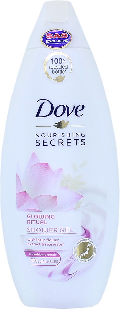 Bathing gel "Dove Glowing Ritual" 250ml