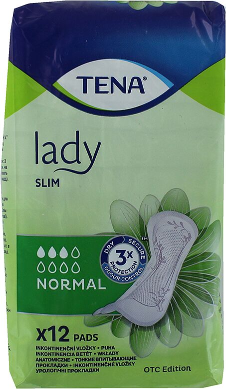 Sanitary towels "Tena Lady Slim Normal" 12 pcs