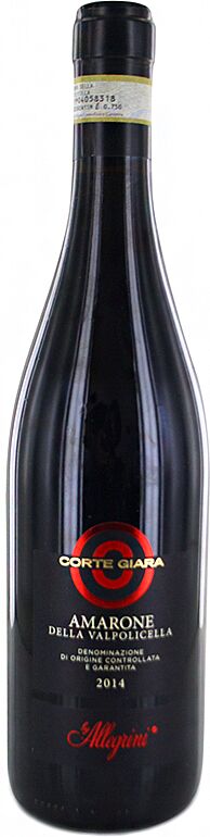 Red wine "Corte Giara Amarone Della Valpolicella" 0.75l