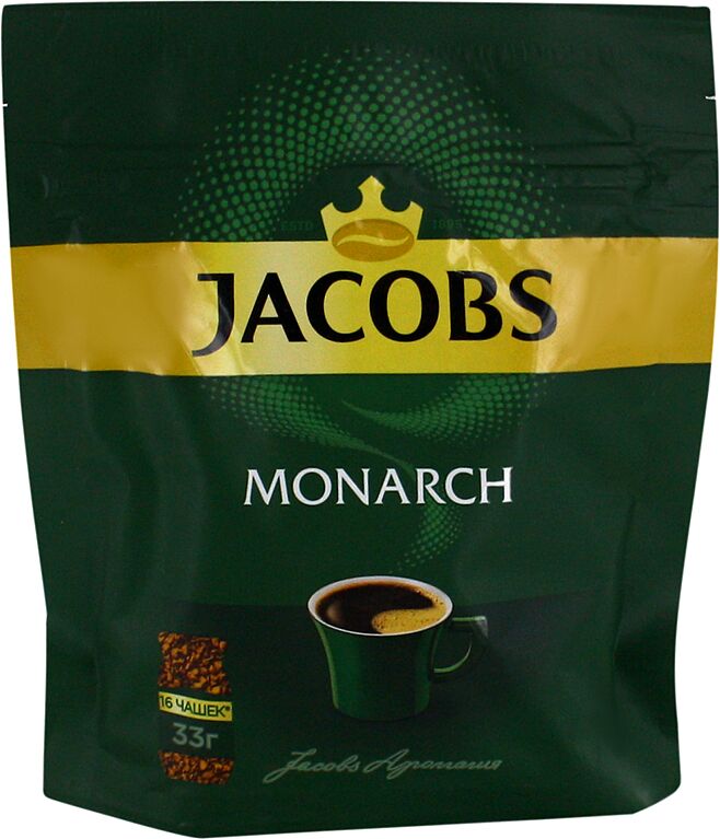 Кофе растворимый "Jacobs Monarch" 33г