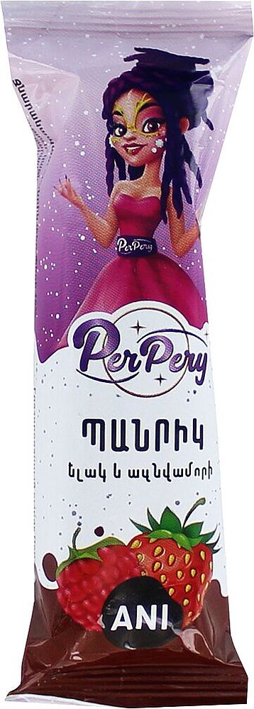 Glazed curd with strawberry and raspberry filling "Ani Per Pery" 50g richness: 16%
