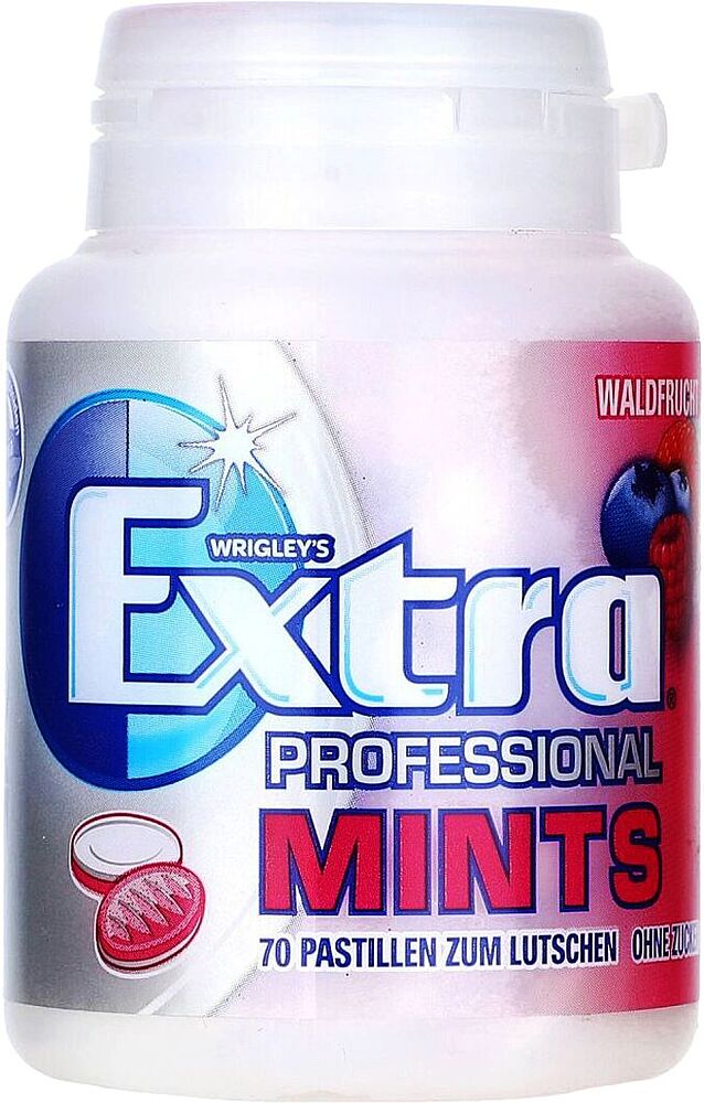 Chewing gum "Wrigley's Extra Professional" 77g Berry & Mint
