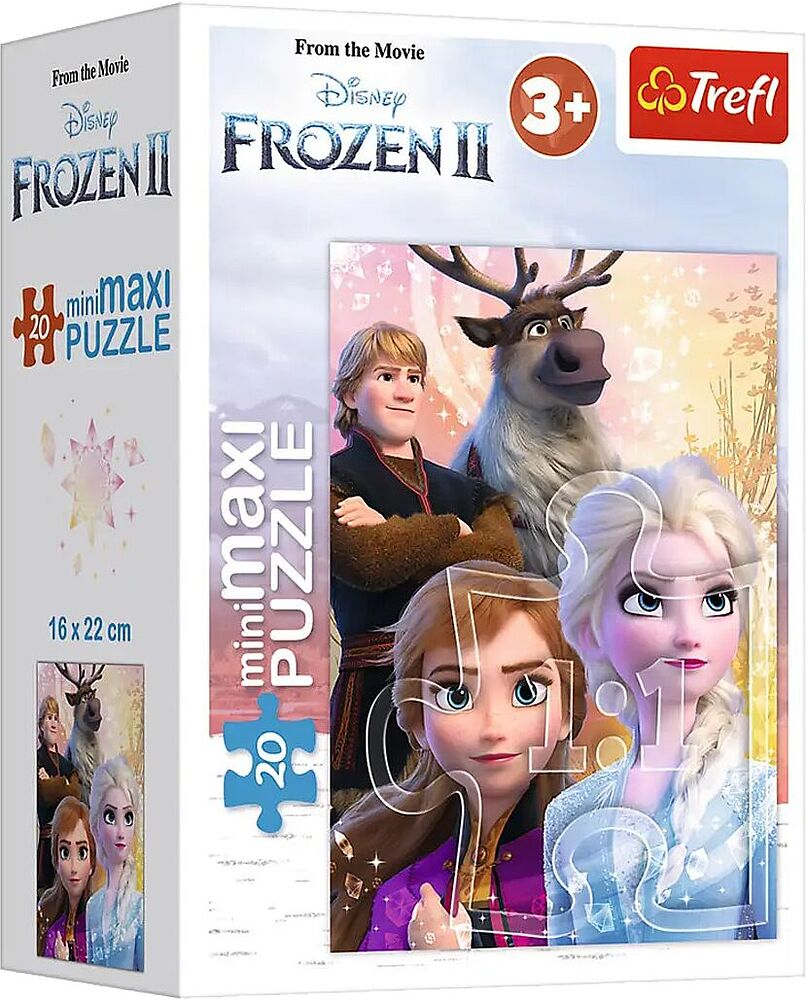Գլուխկոտրուկ-փազլ «Trefl Disney Frozen»
