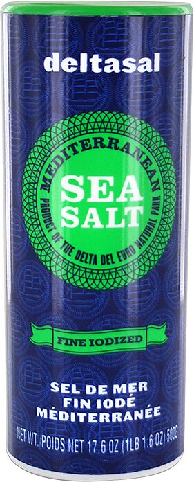 Sea salt "Deltasal" 500g