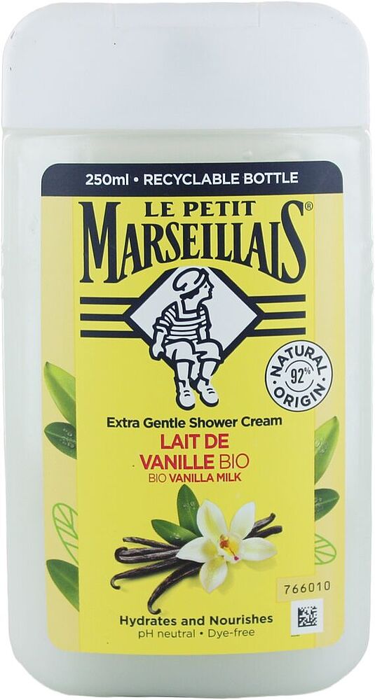 Shower cream-gel "Le Petit Marseillais" 250ml