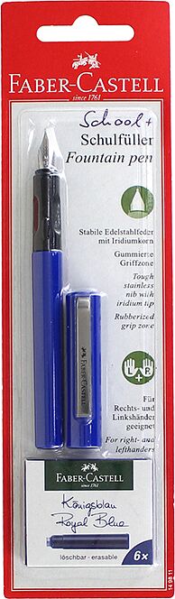 Blue pen "Faber-Castell"