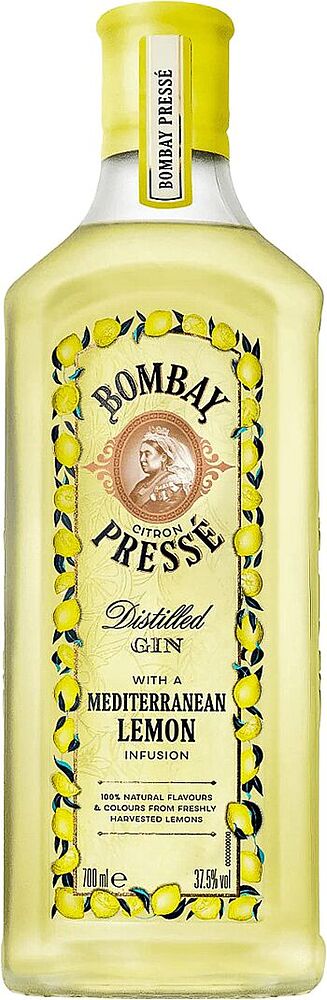 Джин "Bombay Presse Lemon" 0.7л
