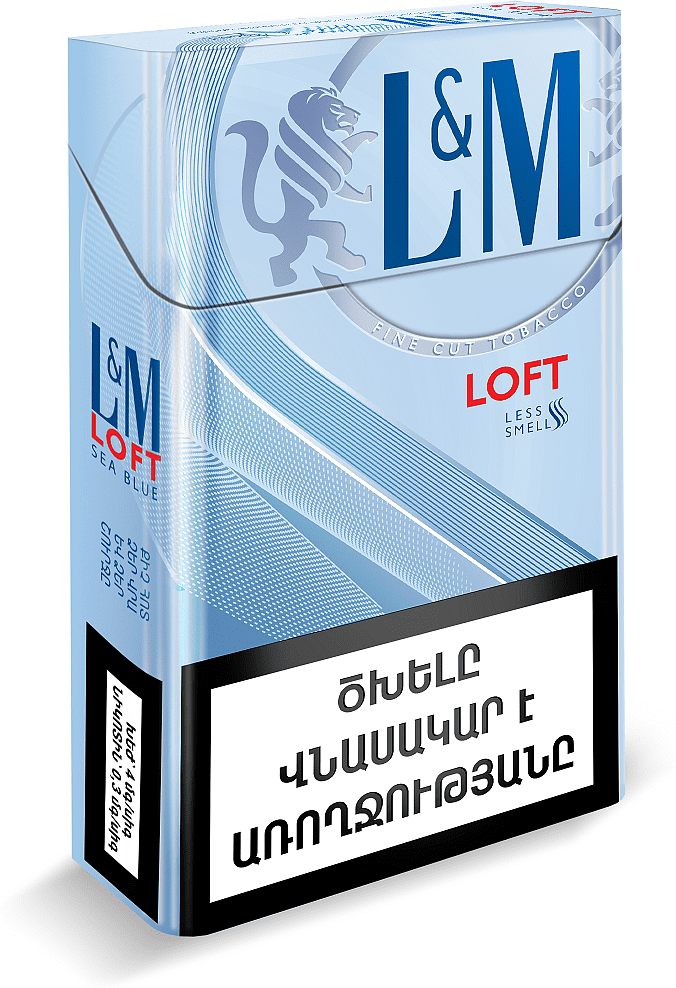 Cigarettes "L&M Loft Sea Blue"