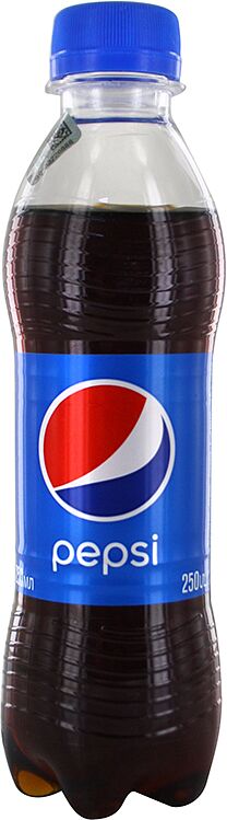 Освежающий газированный напиток "Pepsi" 0.25л  