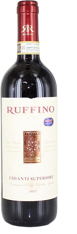 Вино красное "Ruffino Chianti Superiore" 0.75л