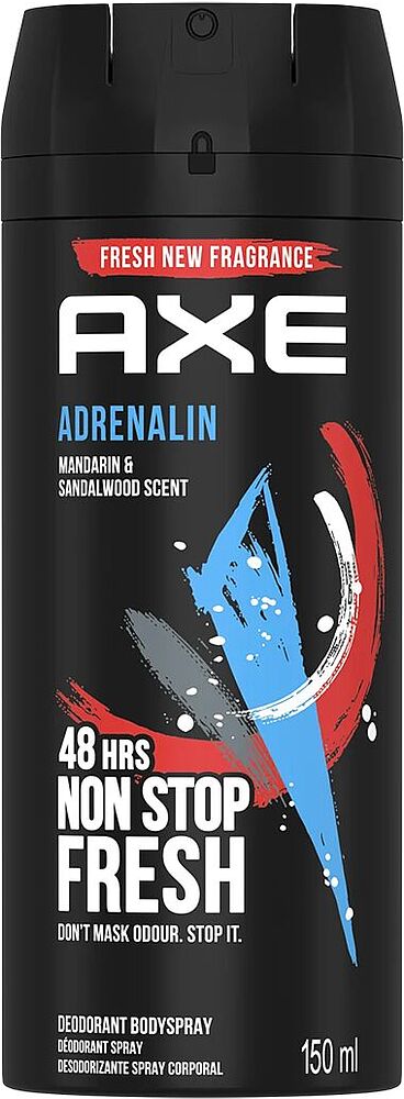 Дезодорант аэрозольный "Axe Adrenalin" 150мл
