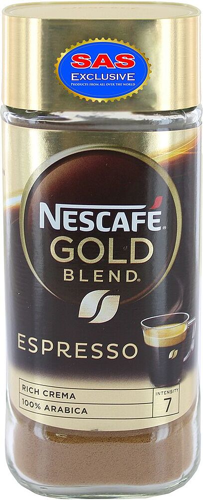 Кофе растворимый "Nescafe Espresso" 100г