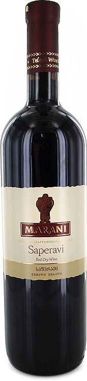 Red wine "Marani Saperavi" 0.75l