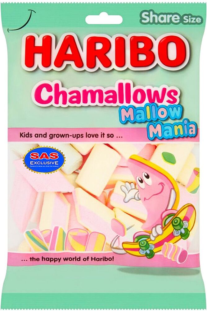 Marshmallow "Haribo Chamallows Mallow Mania" 175g