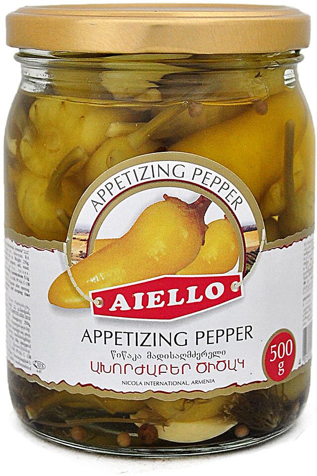 Marinated pepper  "Aiello" 500g