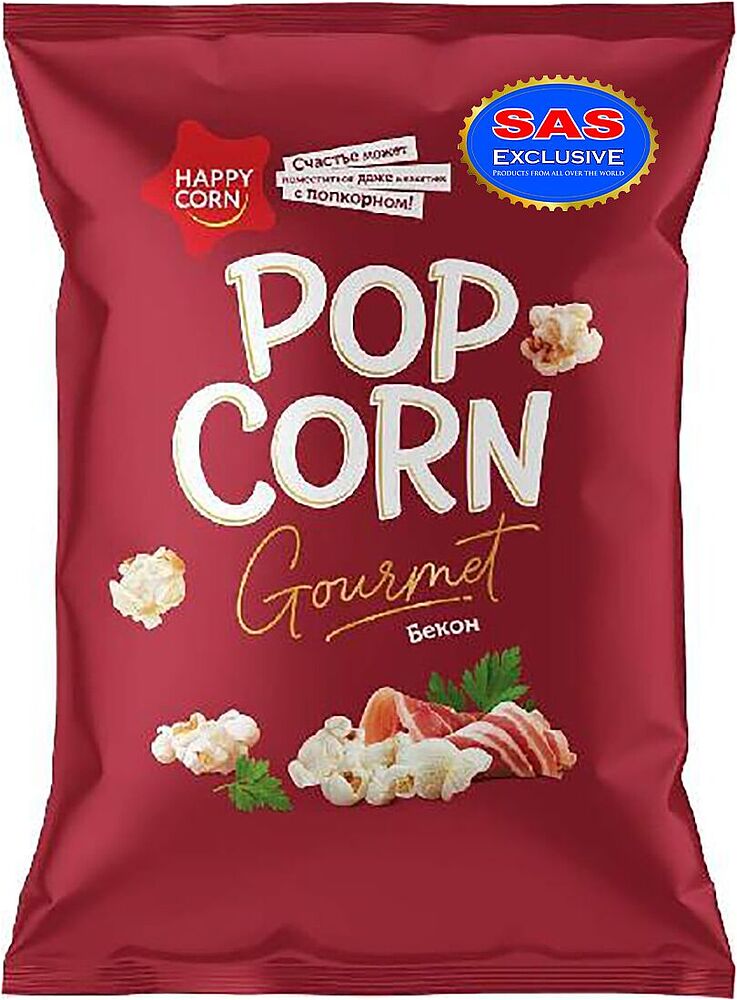Popcorn "Happy Corn" 50g Bacon
