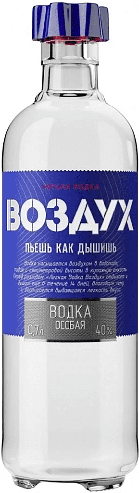 Vodka "Vozdux Belaya" 0.7l
