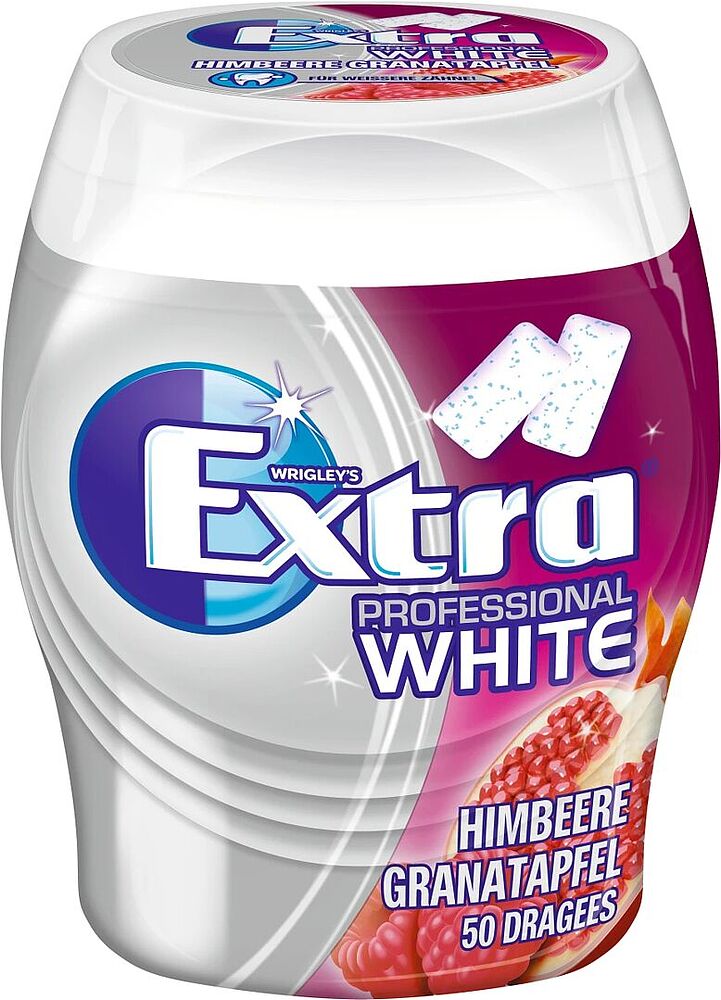 Chewing gum "Wrigley's Extra Professional" 70g Raspberry & Pomegranate
