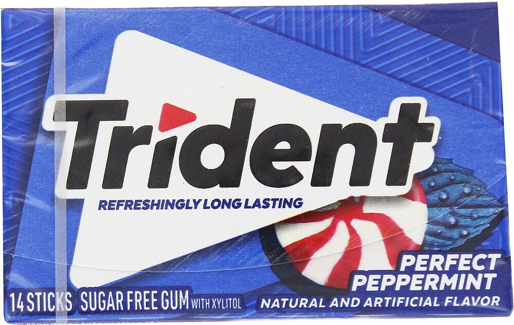 Chewing gum "Trident" 35g Peppermint