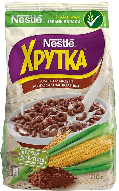 Готовый завтрак "Nestle Хрутка" 210г