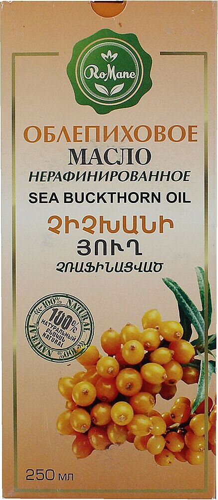 Sea buckthorn oil "RoMane" 250ml
