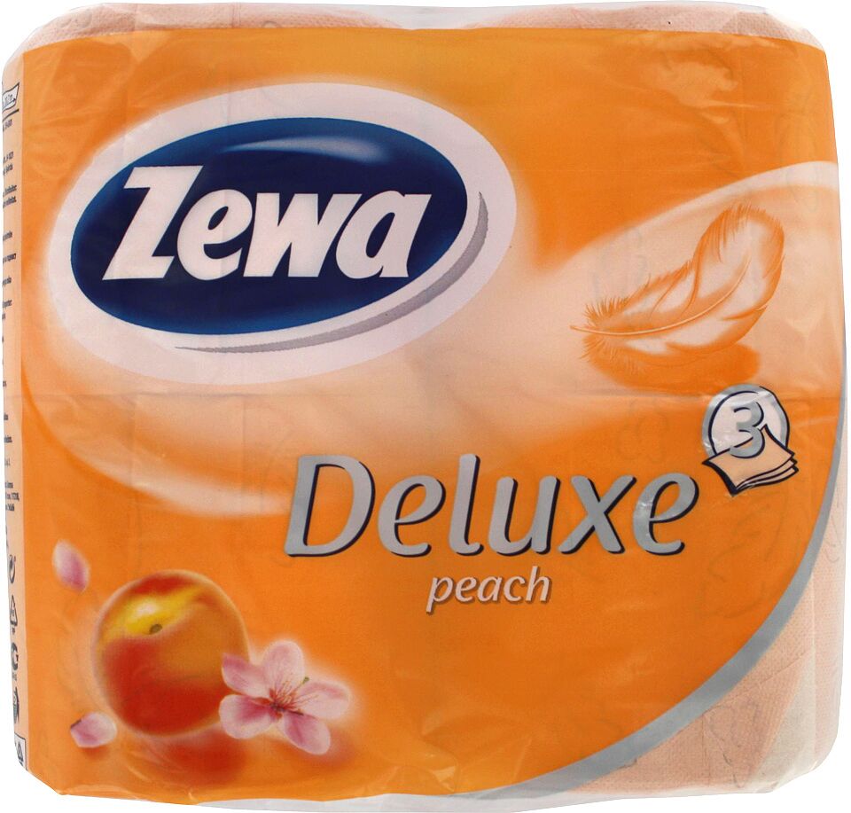 Туалетная бумага "Zewa"  4 шт  