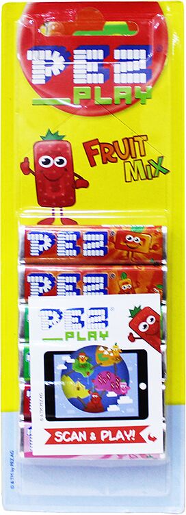 Candies with fruit flavour "PEZ" 51g