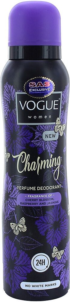 Perfumed deodorant "Vogue Charming" 150ml