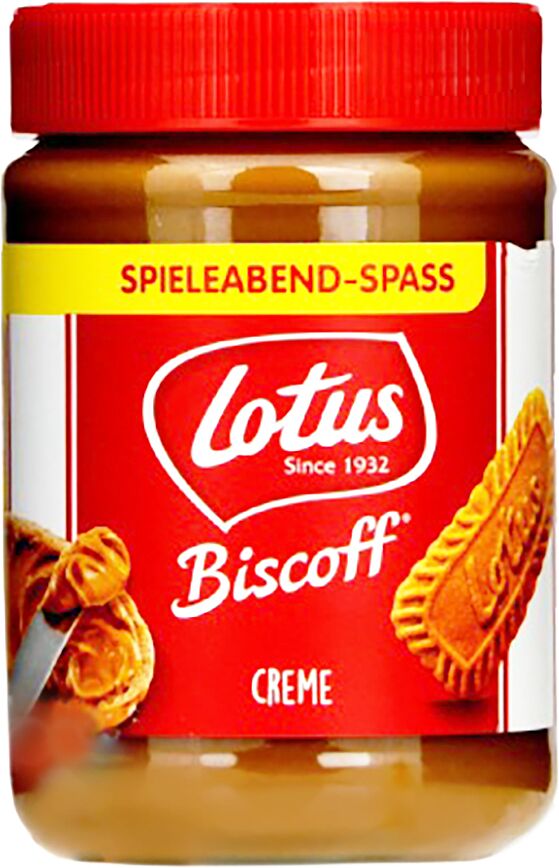 Крем бисквитный "Lotus Biscoff Creamy" 400г