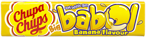 Chewing Gum "Chupa Chups Babol" 21g Banana
