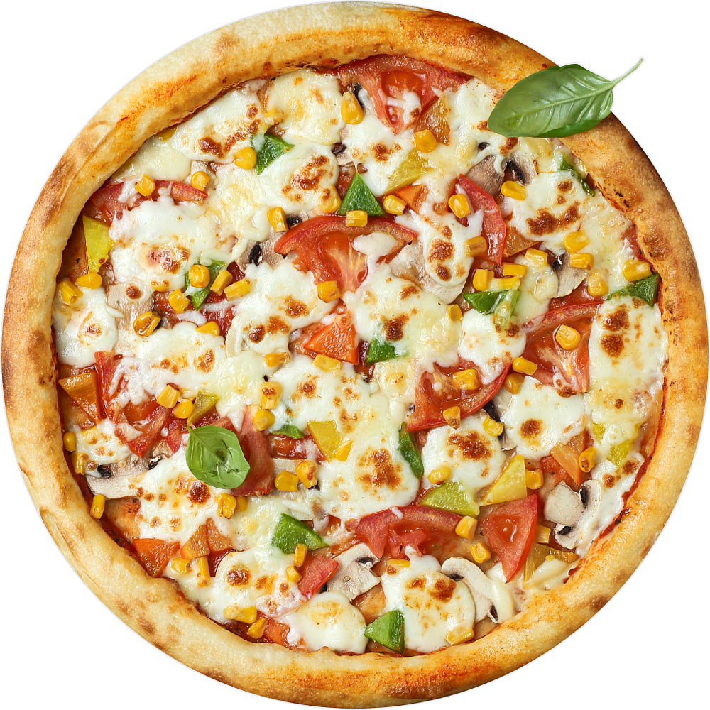 Pizza with vegetables 