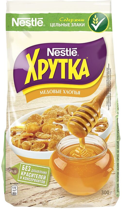 Corn flakes "Nestle Khrutka" 300g
