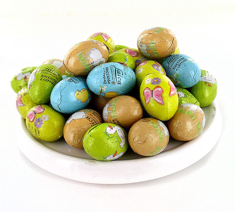 Шоколадные яйца "Laica Ovetti"