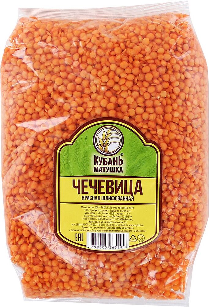 Red lentils "Kuban Matushka" 600g