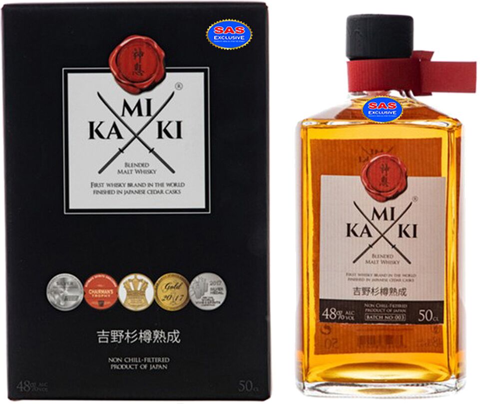 Виски "Kamiki" 0.5л