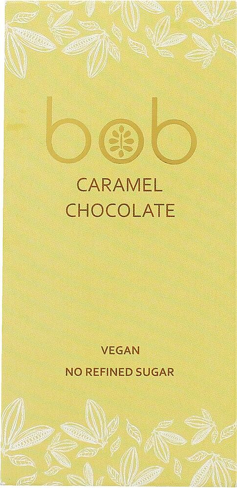 Caramel chocolate bar "BOB" 50g
