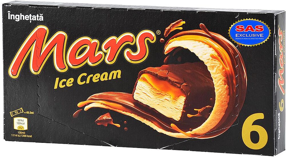 Мороженое сливочное "Mars" 6*40г