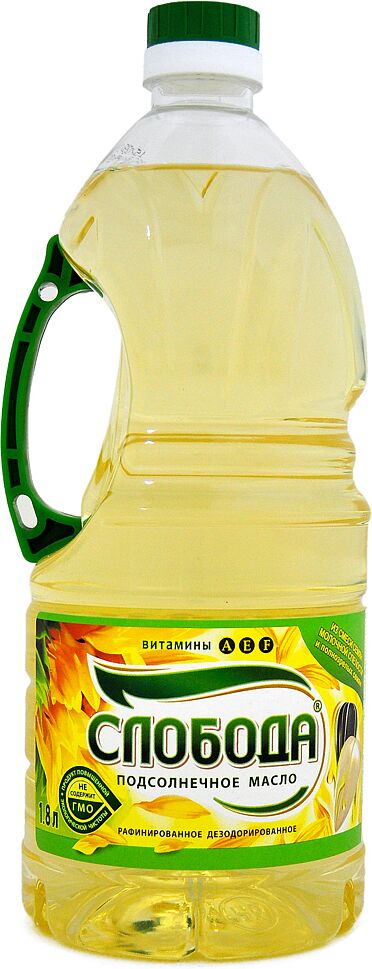 Sunflower oil "Sloboda" 1.8l