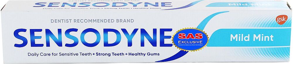 Toothpaste "Sensodyne Mild Mint" 75ml
