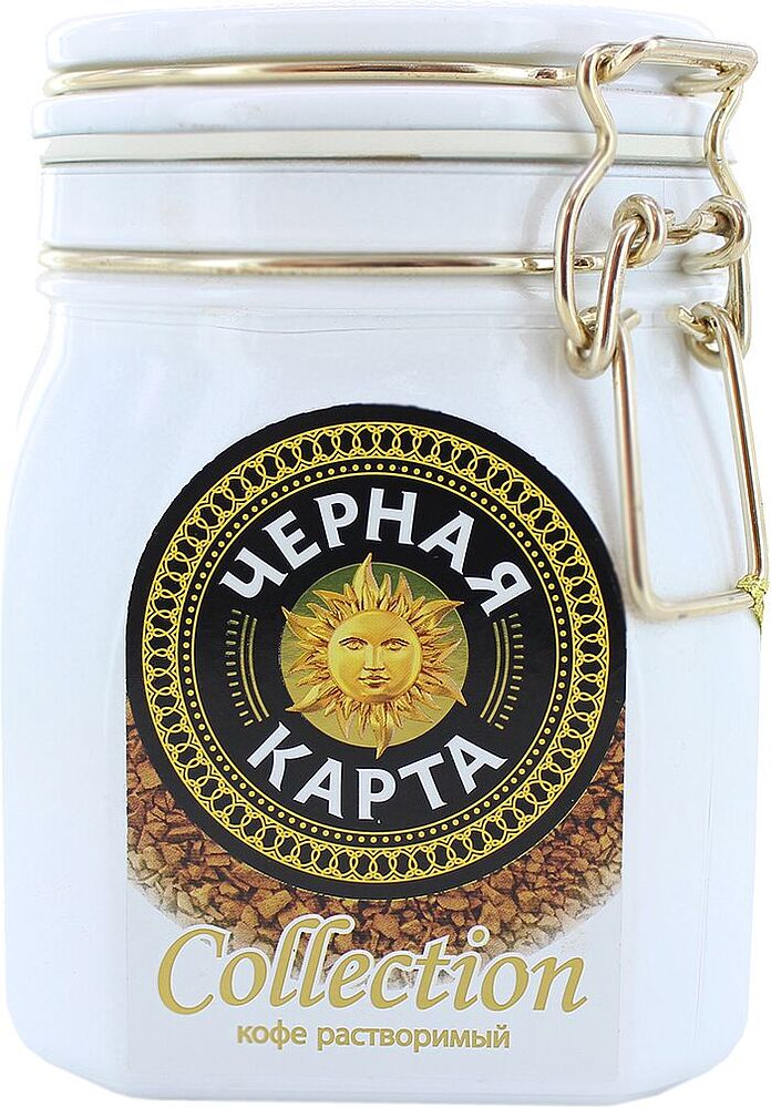 Instant coffee "Chernaya Karta Collection" 200g